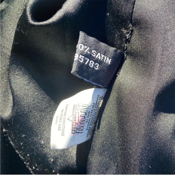 Vakko Elements Designer Vintage Black Leather Jacket - Picture 14 of 14